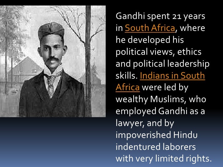 M.K Gandhi
